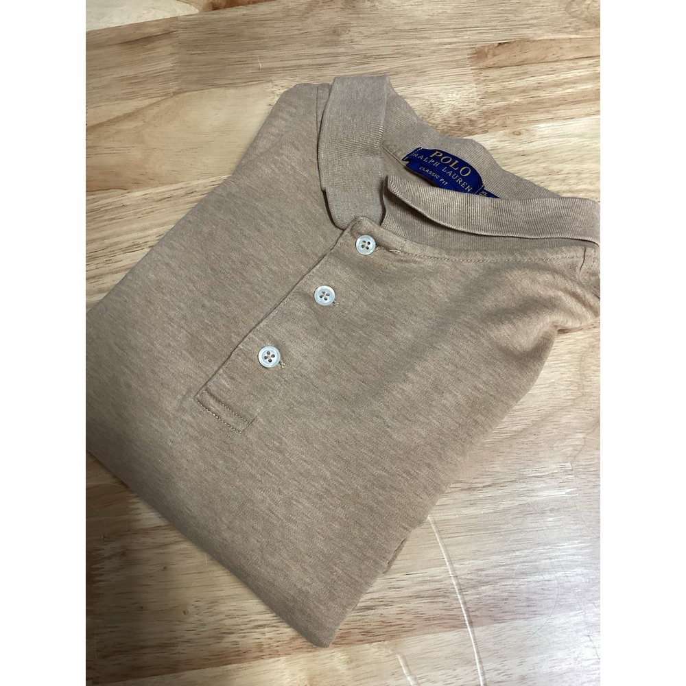 Mens Polo Ralph Lauren Long Sleeve Polo Shirt-XL